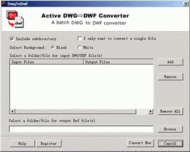 AutoDWG DWG to DWF Converter screenshot